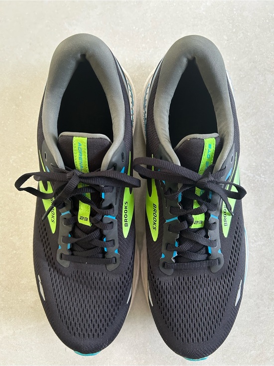 Brooks Other - Brooks Adrenaline GTS 23 Men’s Running Shoes Black Blue Green Size 12